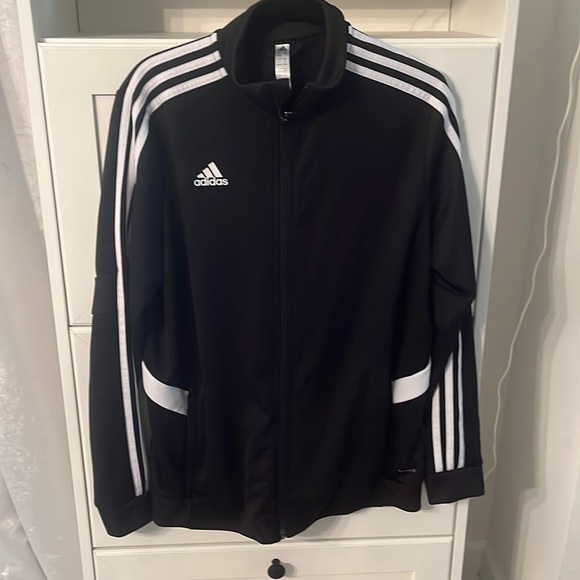 adidas Jackets & Blazers - Adidas Black Zip Up Jacket